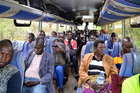 District Leaders from Karamoja Sub-Region Set-Off for Ideological Orientation Program